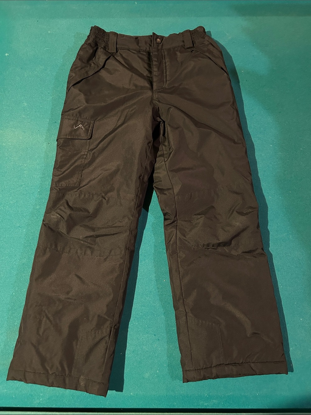 Vertical9 Kids Black Insulated Snowboarding pants